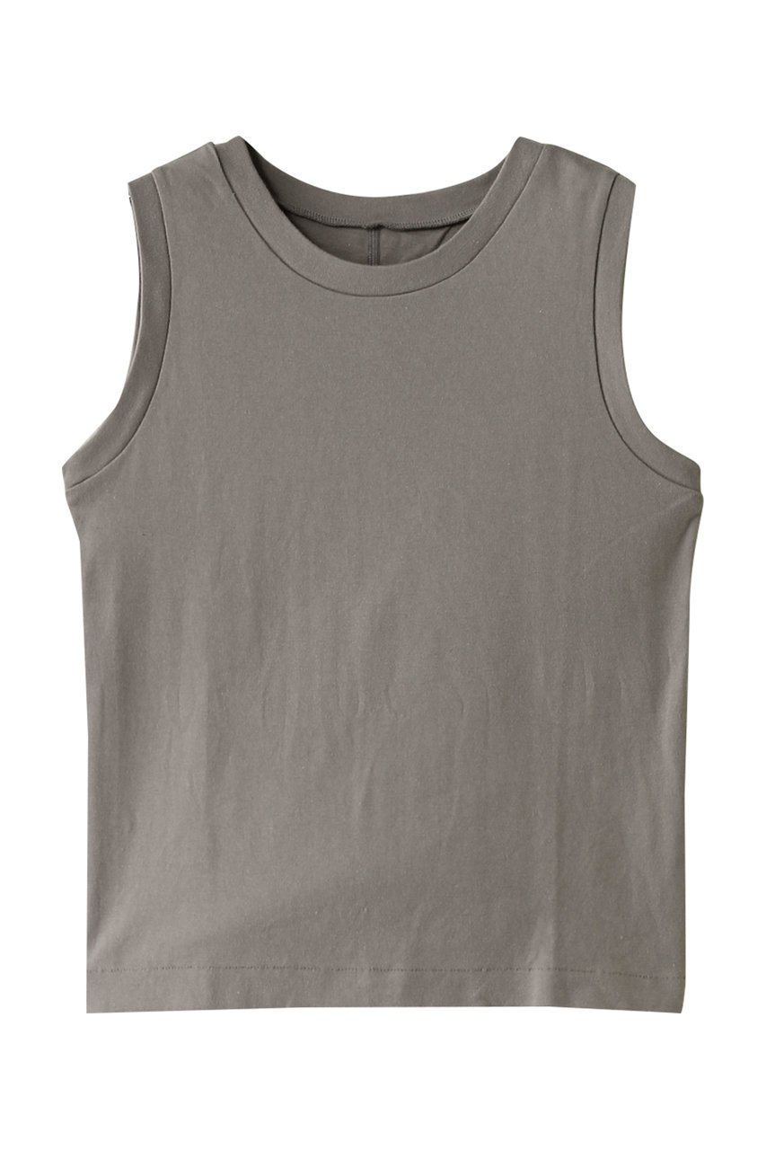 【スリー ドッツ/three dots】のファウンデーションコットン ベーシックタンク インテリア・キッズ・メンズ・レディースファッション・服の通販 founy(ファニー) 　ファッション　Fashion　レディースファッション　Fashion for Women　トップス・カットソー　Cut & Sew Tops　キャミソール&ノースリーブ　Camisoles & Sleeveless Tops　シャツ・ブラウス・オフィスカジュアル　Elegant Blouses & Button-Ups　ロングTシャツ・Tシャツ　Longline T-Shirts & Tees　カットソー・ベーシックTシャツ　Cut-and-Sewn Tops / Stretch Tees & Basics　おすすめ　Recommended / Our Picks　インナー　Innerwear　キャミソール　Camisole, Spaghetti Strap Top　シンプル　Simple, Minimal　タンク　Tank Top, Sleeveless Top　ベーシック　Basic, Essential　エレガント 上品　Elegant　再入荷　Restock / Back in Stock　グレー|ID: prp329100004932937 ipo3291000000037025972