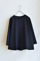 【レリル/lelill】のハイテクシアーBASIC BLOUSE 人気、トレンドファッション・服の通販 founy(ファニー) ファッション Fashion レディースファッション Fashion for Women トップス・カットソー Cut & Sew Tops シャツ・ブラウス・オフィスカジュアル Elegant Blouses & Button-Ups ウォッシャブル Machine Washable シアー Sheer, See-Through スリット Slit, Slit Detail スリーブ Sleeve, Long Sleeve / Short Sleeve ビッグ Big, Oversized リボン Ribbon, Bow ロング Long, Long-Length 夏 Summer 新作・新入荷 New Arrivals / New In 長袖 Long Sleeve, Full Sleeve thumbnail ブラック|ID: prp329100004932946 ipo3291000000037026060