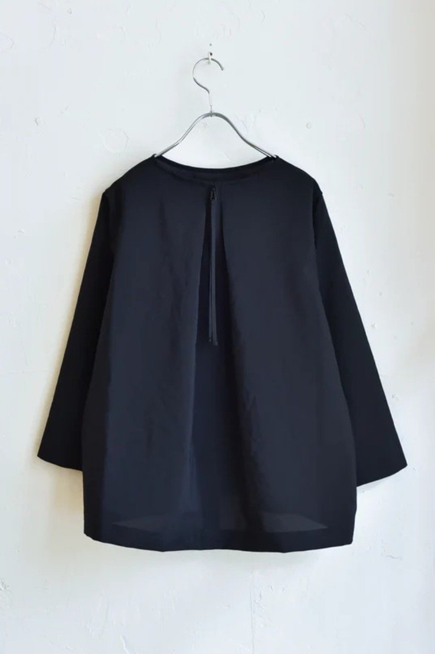 【レリル/lelill】のハイテクシアーBASIC BLOUSE 人気、トレンドファッション・服の通販 founy(ファニー) 　ファッション　Fashion　レディースファッション　Fashion for Women　トップス・カットソー　Cut & Sew Tops　シャツ・ブラウス・オフィスカジュアル　Elegant Blouses & Button-Ups　ウォッシャブル　Machine Washable　シアー　Sheer, See-Through　スリット　Slit, Slit Detail　スリーブ　Sleeve, Long Sleeve / Short Sleeve　ビッグ　Big, Oversized　リボン　Ribbon, Bow　ロング　Long, Long-Length　夏　Summer　新作・新入荷　New Arrivals / New In　長袖　Long Sleeve, Full Sleeve　other-2|ID: prp329100004932946 ipo3291000000037026061