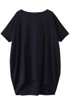 【ミズイロ インド/mizuiro ind】のboat neck cocoon P/O プルオーバー 人気、トレンドファッション・服の通販 founy(ファニー) ファッション Fashion レディースファッション Fashion for Women トップス・カットソー Cut & Sew Tops シャツ・ブラウス・オフィスカジュアル Elegant Blouses & Button-Ups カジュアルプルオーバー・ニットトップス Pullovers & Knit Tops / Casual Pullovers ショート Short, Short Length スリーブ Sleeve, Long Sleeve / Short Sleeve ボトム Bottoms, Lower Wear リラックス Relax, Relaxed Fit thumbnail navy|ID: prp329100004932950 ipo3291000000037026103