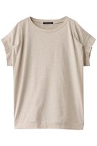 【ミズイロ インド/mizuiro ind】のfrill slv crew neck P/O プルオーバー 人気、トレンドファッション・服の通販 founy(ファニー) ファッション Fashion レディースファッション Fashion for Women トップス・カットソー Cut & Sew Tops シャツ・ブラウス・オフィスカジュアル Elegant Blouses & Button-Ups カジュアルプルオーバー・ニットトップス Pullovers & Knit Tops / Casual Pullovers ショート Short, Short Length シンプル Simple, Minimal スリーブ Sleeve, Long Sleeve / Short Sleeve フェミニン Feminine, Girly フリル Frill, Ruffle 夏 Summer 春 Spring S/S・春夏 SS, Spring/Summer, Warm Season thumbnail kinari|ID: prp329100004932955 ipo3291000000037026138