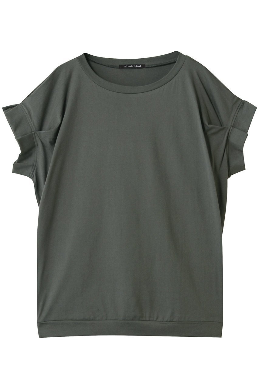 【ミズイロ インド/mizuiro ind】のfrill slv crew neck P/O プルオーバー インテリア・キッズ・メンズ・レディースファッション・服の通販 founy(ファニー) 　ファッション　Fashion　レディースファッション　Fashion for Women　トップス・カットソー　Cut & Sew Tops　シャツ・ブラウス・オフィスカジュアル　Elegant Blouses & Button-Ups　カジュアルプルオーバー・ニットトップス　Pullovers & Knit Tops / Casual Pullovers　ショート　Short, Short Length　シンプル　Simple, Minimal　スリーブ　Sleeve, Long Sleeve / Short Sleeve　フェミニン　Feminine, Girly　フリル　Frill, Ruffle　夏　Summer　春　Spring　S/S・春夏　SS, Spring/Summer, Warm Season　c.gray|ID: prp329100004932955 ipo3291000000037026141