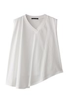 【ミズイロ インド/mizuiro ind】のV neck asymmetry N/S P/O プルオーバー off white|ID: prp329100004932958 ipo3291000000037026165