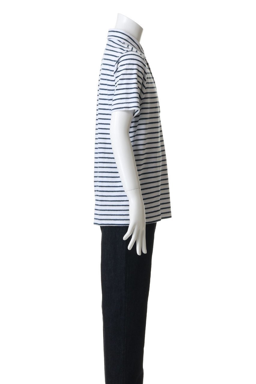 【ブルックス ブラザーズ/Brooks Brothers / MEN】の【MEN】コットン/ポリエステル GFロゴ テリークロス ストライプ ポロシャツ 人気、トレンドファッション・服の通販 founy(ファニー) 　ファッション　Fashion　メンズファッション　Fashion for Men　トップス・カットソー　Cut & Sew Tops　メンズシャツ　Shirts　ポロシャツ / きれいめカジュアルスタイル　Polo Shirts　ゴルフ　Golf　ショート　Short, Short Length　ストライプ　Stripe, Striped Pattern　スポーツ　Sports, Activewear　スリーブ　Sleeve, Long Sleeve / Short Sleeve　ハーフ　Half, Half-Length　ポロシャツ　Polo Shirt, Collared Tee　吸水　Absorbent, Quick-Dry　新作・新入荷　New Arrivals / New In　other-3|ID: prp329100004932983 ipo3291000000037026333