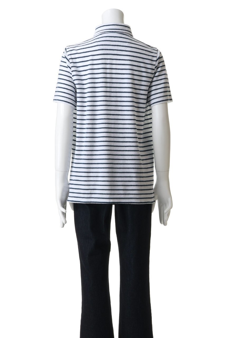 【ブルックス ブラザーズ/Brooks Brothers / MEN】の【MEN】コットン/ポリエステル GFロゴ テリークロス ストライプ ポロシャツ 人気、トレンドファッション・服の通販 founy(ファニー) 　ファッション　Fashion　メンズファッション　Fashion for Men　トップス・カットソー　Cut & Sew Tops　メンズシャツ　Shirts　ポロシャツ / きれいめカジュアルスタイル　Polo Shirts　ゴルフ　Golf　ショート　Short, Short Length　ストライプ　Stripe, Striped Pattern　スポーツ　Sports, Activewear　スリーブ　Sleeve, Long Sleeve / Short Sleeve　ハーフ　Half, Half-Length　ポロシャツ　Polo Shirt, Collared Tee　吸水　Absorbent, Quick-Dry　新作・新入荷　New Arrivals / New In　other-4|ID: prp329100004932983 ipo3291000000037026334