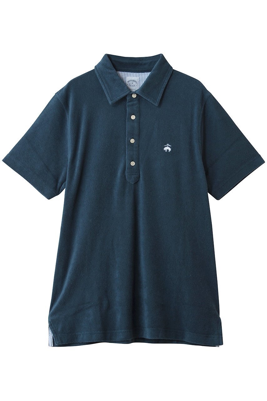 【ブルックス ブラザーズ/Brooks Brothers / MEN】の【MEN】コットン/ポリエステル テリークロス ポロシャツ 人気、トレンドファッション・服の通販 founy(ファニー) 　ファッション　Fashion　メンズファッション　Fashion for Men　トップス・カットソー　Cut & Sew Tops　メンズシャツ　Shirts　ポロシャツ / きれいめカジュアルスタイル　Polo Shirts　ゴルフ　Golf　ショート　Short, Short Length　スポーツ　Sports, Activewear　スリーブ　Sleeve, Long Sleeve / Short Sleeve　ハーフ　Half, Half-Length　ポロシャツ　Polo Shirt, Collared Tee　吸水　Absorbent, Quick-Dry　夏　Summer　新作・新入荷　New Arrivals / New In　 other-1|ID: prp329100004932984 ipo3291000000037026336