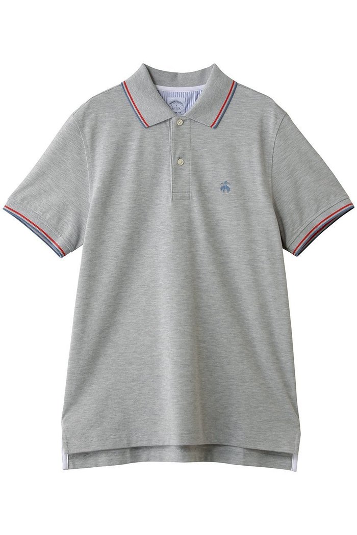 【ブルックス ブラザーズ/Brooks Brothers / MEN】の【MEN】コットン ストレッチピケ GFロゴ ティップド ポロシャツ Slim Fit インテリア・キッズ・メンズ・レディースファッション・服の通販 founy(ファニー) https://founy.com/ ファッション Fashion メンズファッション Fashion for Men トップス・カットソー Cut & Sew Tops メンズシャツ Shirts ポロシャツ / きれいめカジュアルスタイル Polo Shirts ショート Short, Short Length スタイリッシュ Stylish, Fashionable ストライプ Stripe, Striped Pattern ストレッチ Stretch, Stretchy Fabric スリーブ Sleeve, Long Sleeve / Short Sleeve ポロシャツ Polo Shirt, Collared Tee 定番 Standard, Basic Item 新作・新入荷 New Arrivals / New In |ID: prp329100004932988 ipo3291000000037026357