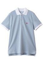 【ブルックス ブラザーズ/Brooks Brothers / MEN】の【MEN】コットン ストレッチピケ GFロゴ フィーダーストライプ ポロシャツ Slim Fit 人気、トレンドファッション・服の通販 founy(ファニー) ファッション Fashion メンズファッション Fashion for Men トップス・カットソー Cut & Sew Tops メンズシャツ Shirts ポロシャツ / きれいめカジュアルスタイル Polo Shirts ショート Short, Short Length スタイリッシュ Stylish, Fashionable ストライプ Stripe, Striped Pattern ストレッチ Stretch, Stretchy Fabric スリーブ Sleeve, Long Sleeve / Short Sleeve ハーフ Half, Half-Length ポロシャツ Polo Shirt, Collared Tee エレガント 上品 Elegant 夏 Summer 新作・新入荷 New Arrivals / New In thumbnail ブルー|ID: prp329100004932993 ipo3291000000037026388