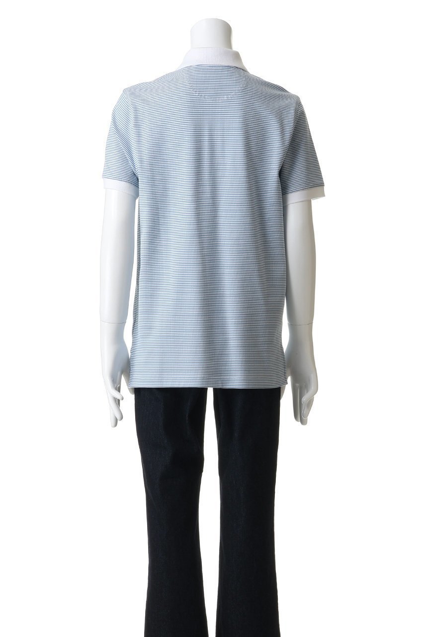 【ブルックス ブラザーズ/Brooks Brothers / MEN】の【MEN】コットン ストレッチピケ GFロゴ フィーダーストライプ ポロシャツ Slim Fit 人気、トレンドファッション・服の通販 founy(ファニー) 　ファッション　Fashion　メンズファッション　Fashion for Men　トップス・カットソー　Cut & Sew Tops　メンズシャツ　Shirts　ポロシャツ / きれいめカジュアルスタイル　Polo Shirts　ショート　Short, Short Length　スタイリッシュ　Stylish, Fashionable　ストライプ　Stripe, Striped Pattern　ストレッチ　Stretch, Stretchy Fabric　スリーブ　Sleeve, Long Sleeve / Short Sleeve　ハーフ　Half, Half-Length　ポロシャツ　Polo Shirt, Collared Tee　エレガント 上品　Elegant　夏　Summer　新作・新入荷　New Arrivals / New In　other-4|ID: prp329100004932993 ipo3291000000037026391