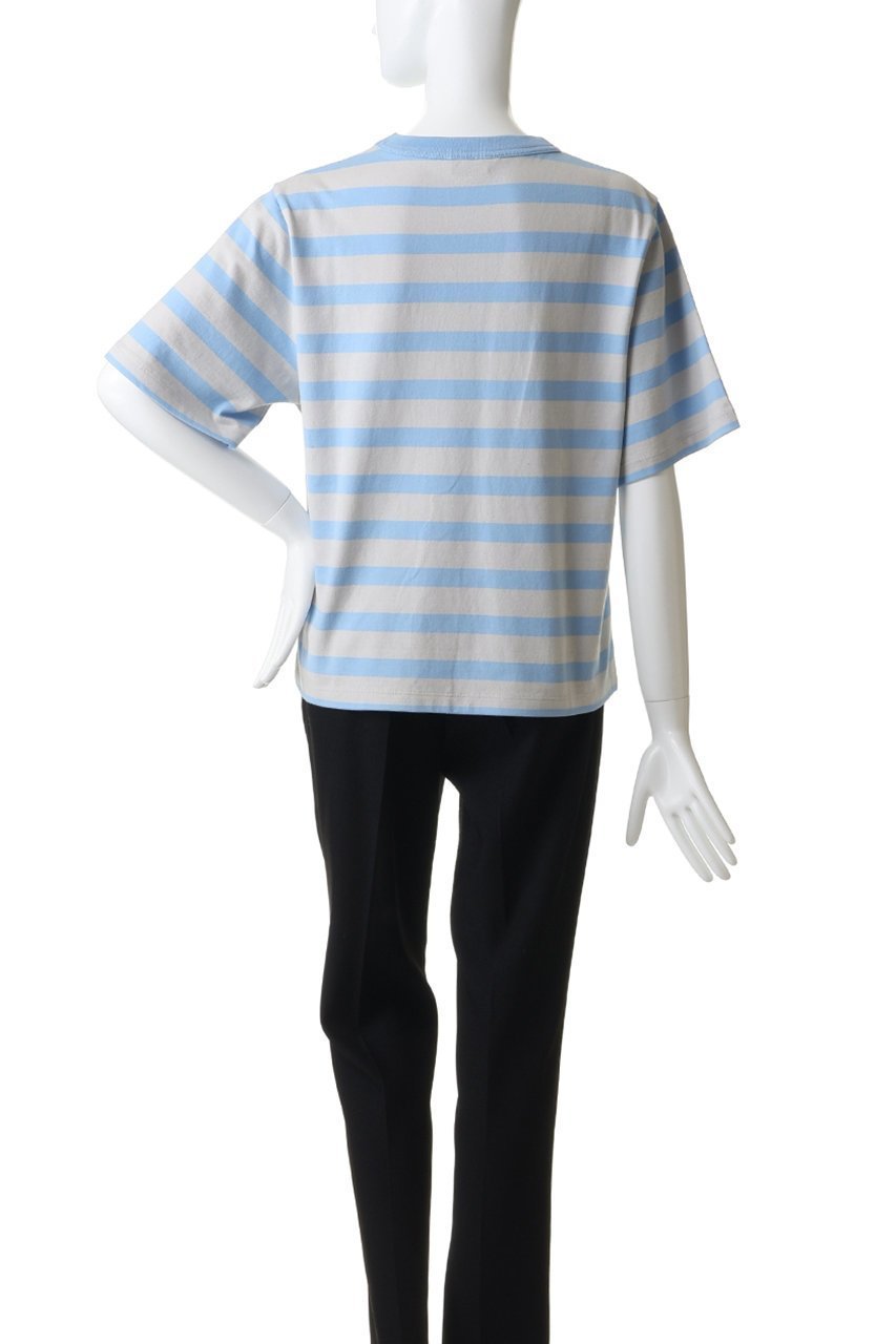 【ブルックス ブラザーズ/Brooks Brothers】の【Double B Collection】コットン BBロゴ マリナーストライプ ヘビーウェイトTシャツ 人気、トレンドファッション・服の通販 founy(ファニー) 　ファッション　Fashion　レディースファッション　Fashion for Women　トップス・カットソー　Cut & Sew Tops　シャツ・ブラウス・オフィスカジュアル　Elegant Blouses & Button-Ups　ロングTシャツ・Tシャツ　Longline T-Shirts & Tees　カットソー・ベーシックTシャツ　Cut-and-Sewn Tops / Stretch Tees & Basics　ショート　Short, Short Length　スリーブ　Sleeve, Long Sleeve / Short Sleeve　トレンド　Trend, Trending Now　定番　Standard, Basic Item　ハーフ　Half, Half-Length　メンズ　Men's, Menswear　ワンポイント　One Point, Statement Accent　新作・新入荷　New Arrivals / New In　other-4|ID: prp329100004933005 ipo3291000000037026468