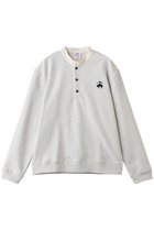 【ブルックス ブラザーズ/Brooks Brothers / MEN】の【MEN】 オンラインストア限定 コットンフレンチテリー ビッグGFロゴ ハーフボタンスウェットシャツ オートミール|ID: prp329100004933006 ipo3291000000037241032