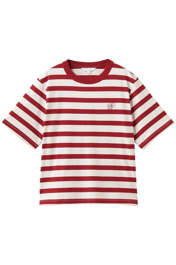 【ブルックス ブラザーズ/Brooks Brothers】の【Double B Collection】コットン BBロゴ マリナーストライプ ヘビーウェイトTシャツ インテリア・キッズ・メンズ・レディースファッション・服の通販 founy(ファニー) https://founy.com/ ファッション Fashion レディースファッション Fashion for Women トップス・カットソー Cut & Sew Tops シャツ・ブラウス・オフィスカジュアル Elegant Blouses & Button-Ups ロングTシャツ・Tシャツ Longline T-Shirts & Tees カットソー・ベーシックTシャツ Cut-and-Sewn Tops / Stretch Tees & Basics ショート Short, Short Length スリーブ Sleeve, Long Sleeve / Short Sleeve トレンド Trend, Trending Now 定番 Standard, Basic Item ハーフ Half, Half-Length メンズ Men's, Menswear ワンポイント One Point, Statement Accent 新作・新入荷 New Arrivals / New In |ID: prp329100004933007 ipo3291000000037026476