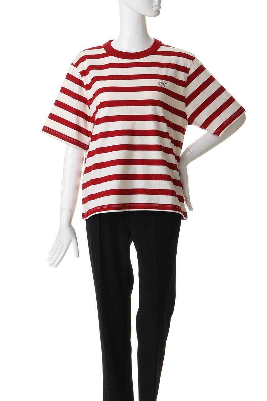 【ブルックス ブラザーズ/Brooks Brothers】の【Double B Collection】コットン BBロゴ マリナーストライプ ヘビーウェイトTシャツ 人気、トレンドファッション・服の通販 founy(ファニー) 　ファッション　Fashion　レディースファッション　Fashion for Women　トップス・カットソー　Cut & Sew Tops　シャツ・ブラウス・オフィスカジュアル　Elegant Blouses & Button-Ups　ロングTシャツ・Tシャツ　Longline T-Shirts & Tees　カットソー・ベーシックTシャツ　Cut-and-Sewn Tops / Stretch Tees & Basics　ショート　Short, Short Length　スリーブ　Sleeve, Long Sleeve / Short Sleeve　トレンド　Trend, Trending Now　定番　Standard, Basic Item　ハーフ　Half, Half-Length　メンズ　Men's, Menswear　ワンポイント　One Point, Statement Accent　新作・新入荷　New Arrivals / New In　other-2|ID: prp329100004933007 ipo3291000000037026479