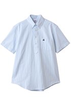 【ブルックス ブラザーズ/Brooks Brothers / MEN】の【MEN】コットンオックスフォード GFロゴ ショートスリーブ プルオーバーシャツ 人気、トレンドファッション・服の通販 founy(ファニー) ファッション Fashion メンズファッション Fashion for Men トップス・カットソー Cut & Sew Tops メンズシャツ Shirts ショート Short, Short Length シンプル Simple, Minimal ストライプ Stripe, Striped Pattern スリーブ Sleeve, Long Sleeve / Short Sleeve センター Center, Center Line ダウン Down, Puffer フロント Front, Front Design プリーツ Pleats, Pleated ボックス Boxy, Box Shape ポケット Pocket, Pocket Detail 半袖 Short Sleeve, Half Sleeve 定番 Standard, Basic Item 新作・新入荷 New Arrivals / New In thumbnail ライトブルー|ID: prp329100004933011 ipo3291000000037026499