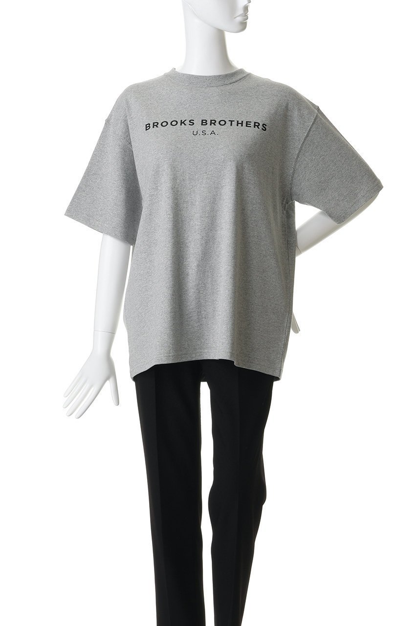 【ブルックス ブラザーズ/Brooks Brothers】の【UNISEX】 オンラインストア限定 LOGO Series コットン ロゴプリント クルーネック Tシャツ 人気、トレンドファッション・服の通販 founy(ファニー) 　ファッション　Fashion　レディースファッション　Fashion for Women　トップス・カットソー　Cut & Sew Tops　シャツ・ブラウス・オフィスカジュアル　Elegant Blouses & Button-Ups　ロングTシャツ・Tシャツ　Longline T-Shirts & Tees　カットソー・ベーシックTシャツ　Cut-and-Sewn Tops / Stretch Tees & Basics　ユニセックス　Unisex, Genderless　おすすめ　Recommended / Our Picks　カーディガン　Cardigan, Knitwear　ショート　Short, Short Length　シンプル　Simple, Minimal　ジャケット　Jacket, Outerwear　スリーブ　Sleeve, Long Sleeve / Short Sleeve　プリント　Print, Printed Pattern　モダン　Modern, Contemporary　新作・新入荷　New Arrivals / New In　other-2|ID: prp329100004933014 ipo3291000000037026540
