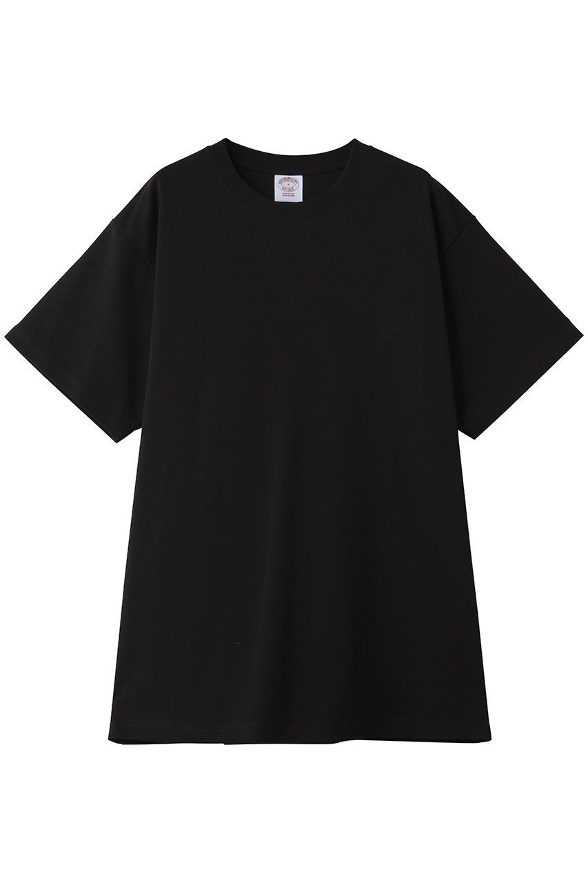 【ブルックス ブラザーズ/Brooks Brothers / MEN】の【MEN】コットンスムース クルーネック Tシャツ インテリア・キッズ・メンズ・レディースファッション・服の通販 founy(ファニー) 　ファッション　Fashion　メンズファッション　Fashion for Men　トップス・カットソー　Cut & Sew Tops　メンズシャツ　Shirts　なめらか　Smooth, Silky Texture　インナー　Innerwear　ショート　Short, Short Length　シンプル　Simple, Minimal　ジャケット　Jacket, Outerwear　スウェット / スエット　Sweatshirt, Sweatwear　スポーツ　Sports, Activewear　スリーブ　Sleeve, Long Sleeve / Short Sleeve　半袖　Short Sleeve, Half Sleeve　夏　Summer　新作・新入荷　New Arrivals / New In　春　Spring　S/S・春夏　SS, Spring/Summer, Warm Season　無地　Plain, Solid Color　ブラック|ID: prp329100004933016 ipo3291000000037026550