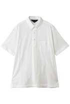 【ブルックス ブラザーズ/Brooks Brothers / MEN】の【MEN】コットン/ポリエステルピケ ソリッド ポロシャツ withポケット ホワイト|ID: prp329100004933017 ipo3291000000037241041
