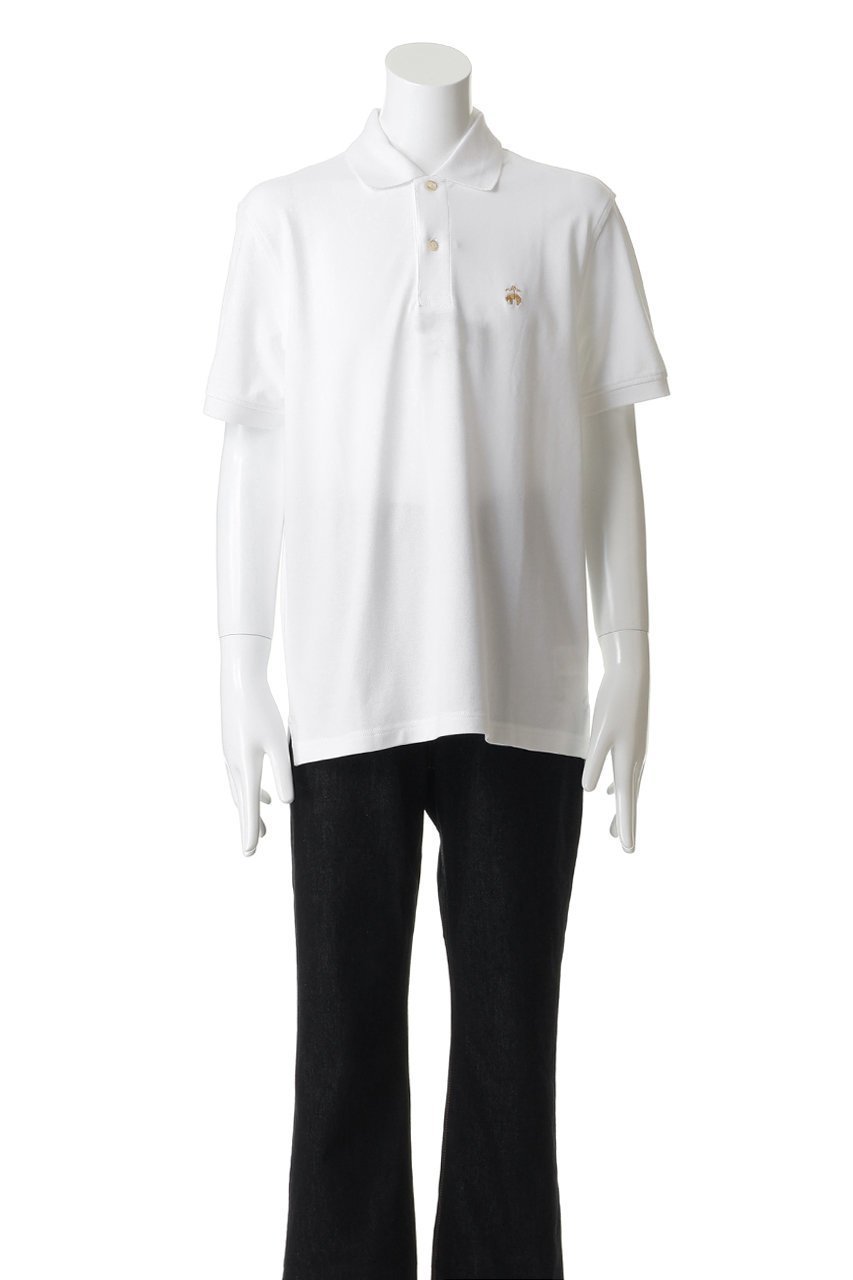 【ブルックス ブラザーズ/Brooks Brothers / MEN】の【MEN】スーピマコットンストレッチ ピケ GFロゴ ポロシャツ Original Fit 人気、トレンドファッション・服の通販 founy(ファニー) 　ファッション　Fashion　メンズファッション　Fashion for Men　トップス・カットソー　Cut & Sew Tops　メンズシャツ　Shirts　ポロシャツ / きれいめカジュアルスタイル　Polo Shirts　ショート　Short, Short Length　スリーブ　Sleeve, Long Sleeve / Short Sleeve　フィット　Fit, Slim Fit　ベーシック　Basic, Essential　ポロシャツ　Polo Shirt, Collared Tee　リラックス　Relax, Relaxed Fit　半袖　Short Sleeve, Half Sleeve　新作・新入荷　New Arrivals / New In　other-2|ID: prp329100004933018 ipo3291000000037026576