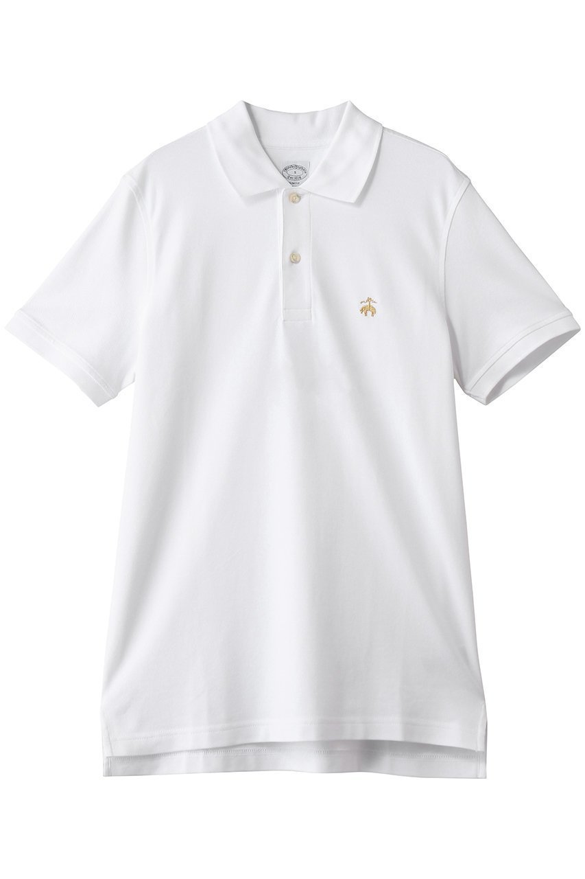【ブルックス ブラザーズ/Brooks Brothers / MEN】の【MEN】GF スーピマコットン ストレッチピケ ポロシャツ Slim Fit インテリア・キッズ・メンズ・レディースファッション・服の通販 founy(ファニー) 　ファッション　Fashion　メンズファッション　Fashion for Men　トップス・カットソー　Cut & Sew Tops　メンズシャツ　Shirts　ポロシャツ / きれいめカジュアルスタイル　Polo Shirts　ショート　Short, Short Length　スタイリッシュ　Stylish, Fashionable　ストレッチ　Stretch, Stretchy Fabric　スリム　Slim, Slim Fit　スリーブ　Sleeve, Long Sleeve / Short Sleeve　フィット　Fit, Slim Fit　ポロシャツ　Polo Shirt, Collared Tee　半袖　Short Sleeve, Half Sleeve　定番　Standard, Basic Item　新作・新入荷　New Arrivals / New In　ホワイト|ID: prp329100004933020 ipo3291000000037026583