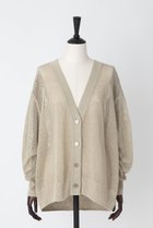 【オーヴィル/EAUVIRE】のワイドカーディガン 人気、トレンドファッション・服の通販 founy(ファニー) ファッション Fashion レディースファッション Fashion for Women トップス・カットソー Cut & Sew Tops カーディガン・羽織り Layered Style Cardigans シャツ・ブラウス・オフィスカジュアル Elegant Blouses & Button-Ups ロングTシャツ・Tシャツ Longline T-Shirts & Tees カットソー・ベーシックTシャツ Cut-and-Sewn Tops / Stretch Tees & Basics カーディガン Cardigan, Knitwear フィット Fit, Slim Fit ミックス Mix, Mixed Style メッシュ Mesh, Net Fabric リネン Linen, Linen Fabric ワイド Wide, Wide Fit 再入荷 Restock / Back in Stock thumbnail ベージュ|ID: prp329100004933026 ipo3291000000037026616