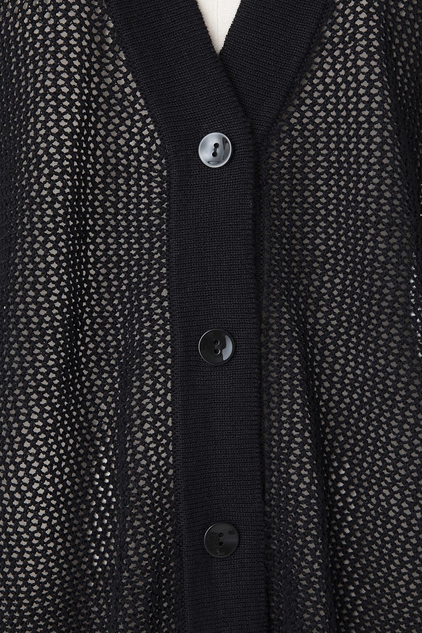 【オーヴィル/EAUVIRE】のワイドカーディガン 人気、トレンドファッション・服の通販 founy(ファニー) 　ファッション　Fashion　レディースファッション　Fashion for Women　トップス・カットソー　Cut & Sew Tops　カーディガン・羽織り　Layered Style Cardigans　シャツ・ブラウス・オフィスカジュアル　Elegant Blouses & Button-Ups　ロングTシャツ・Tシャツ　Longline T-Shirts & Tees　カットソー・ベーシックTシャツ　Cut-and-Sewn Tops / Stretch Tees & Basics　カーディガン　Cardigan, Knitwear　フィット　Fit, Slim Fit　ミックス　Mix, Mixed Style　メッシュ　Mesh, Net Fabric　リネン　Linen, Linen Fabric　ワイド　Wide, Wide Fit　再入荷　Restock / Back in Stock　other-7|ID: prp329100004933026 ipo3291000000037026627