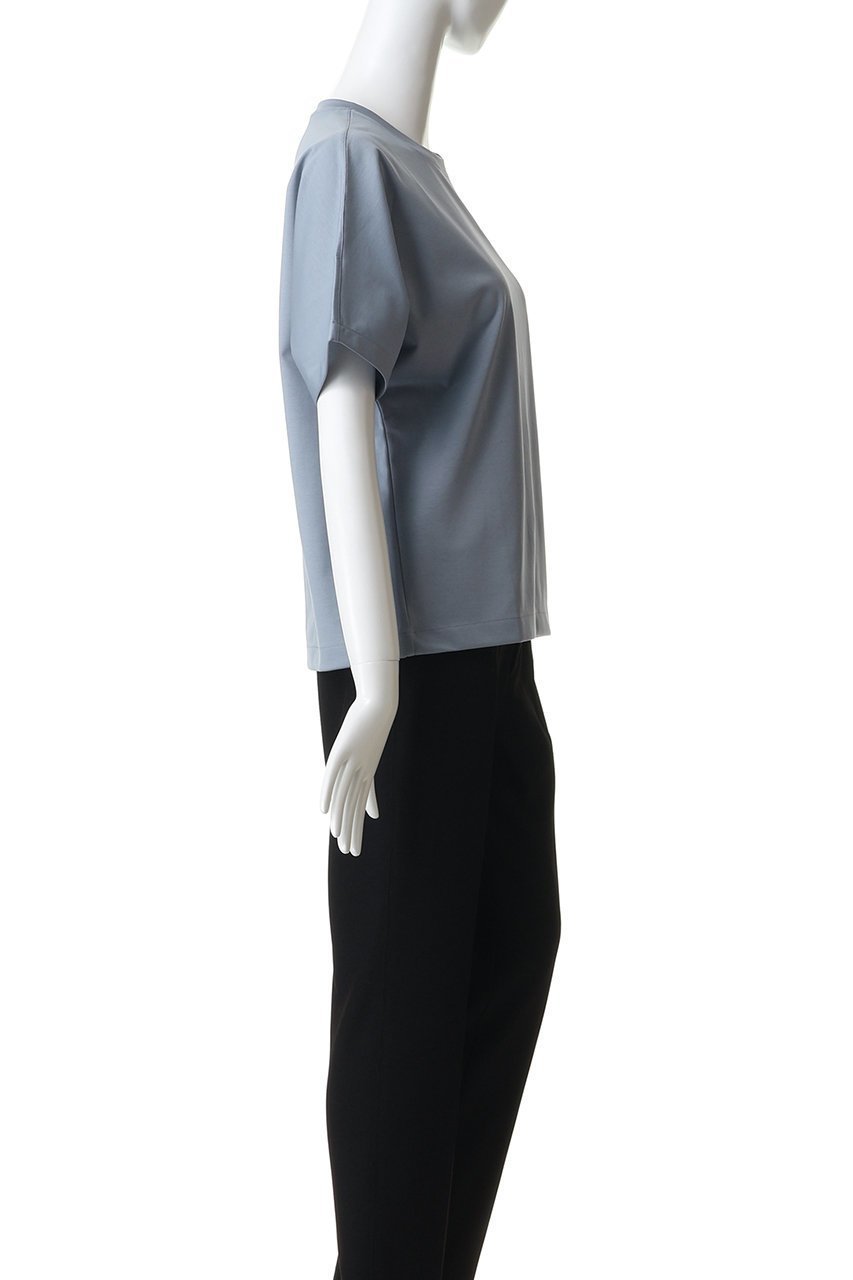 【エブール/ebure】の【4/24 0:00販売開始】【店舗限定】スーピマコットンスタンダード クルーネックカットソー 人気、トレンドファッション・服の通販 founy(ファニー) 　ファッション　Fashion　レディースファッション　Fashion for Women　トップス・カットソー　Cut & Sew Tops　シャツ・ブラウス・オフィスカジュアル　Elegant Blouses & Button-Ups　ロングTシャツ・Tシャツ　Longline T-Shirts & Tees　カットソー・ベーシックTシャツ　Cut-and-Sewn Tops / Stretch Tees & Basics　ショート　Short, Short Length　シルケット　Silket, Silky Cotton　スリーブ　Sleeve, Long Sleeve / Short Sleeve　定番　Standard, Basic Item　other-3|ID: prp329100004933030 ipo3291000000037026649