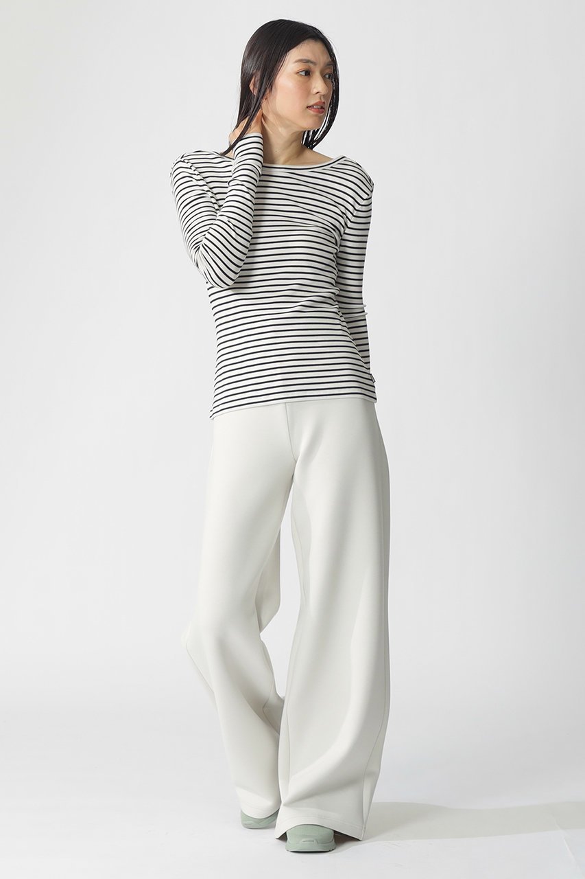 【エコアルフ/ECOALF】のFARO ロングTシャツ / FARO LONG T-SHIRT WOMAN 人気、トレンドファッション・服の通販 founy(ファニー) 　ファッション　Fashion　レディースファッション　Fashion for Women　トップス・カットソー　Cut & Sew Tops　シャツ・ブラウス・オフィスカジュアル　Elegant Blouses & Button-Ups　ロングTシャツ・Tシャツ　Longline T-Shirts & Tees　カットソー・ベーシックTシャツ　Cut-and-Sewn Tops / Stretch Tees & Basics　なめらか　Smooth, Silky Texture　ストライプ　Stripe, Striped Pattern　スリム　Slim, Slim Fit　スリーブ　Sleeve, Long Sleeve / Short Sleeve　ファブリック　Fabric, Textile　フィット　Fit, Slim Fit　フロント　Front, Front Design　ベーシック　Basic, Essential　ラウンド　Round, Round Neck　ロング　Long, Long-Length　新作・新入荷　New Arrivals / New In　other-4|ID: prp329100004933034 ipo3291000000037026676