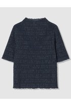 【アナイ/ANAYI】のシャーリング5分袖 プルオーバー 人気、トレンドファッション・服の通販 founy(ファニー) ファッション Fashion レディースファッション Fashion for Women トップス・カットソー Cut & Sew Tops シャツ・ブラウス・オフィスカジュアル Elegant Blouses & Button-Ups ロングTシャツ・Tシャツ Longline T-Shirts & Tees カジュアルプルオーバー・ニットトップス Pullovers & Knit Tops / Casual Pullovers カットソー・ベーシックTシャツ Cut-and-Sewn Tops / Stretch Tees & Basics おすすめ Recommended / Our Picks インナー Innerwear カットソー Cut and Sewn Top シアー Sheer, See-Through シャーリング Shirring, Ruched ショート Short, Short Length ジャケット Jacket, Outerwear ストレッチ Stretch, Stretchy Fabric スリーブ Sleeve, Long Sleeve / Short Sleeve ボトルネック Bottle Neck, Mock Neck 新作・新入荷 New Arrivals / New In thumbnail ネイビー|ID: prp329100004933036 ipo3291000000037026684