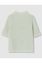【アナイ/ANAYI】のシャーリング5分袖 プルオーバー 人気、トレンドファッション・服の通販 founy(ファニー) ファッション Fashion レディースファッション Fashion for Women トップス・カットソー Cut & Sew Tops シャツ・ブラウス・オフィスカジュアル Elegant Blouses & Button-Ups ロングTシャツ・Tシャツ Longline T-Shirts & Tees カジュアルプルオーバー・ニットトップス Pullovers & Knit Tops / Casual Pullovers カットソー・ベーシックTシャツ Cut-and-Sewn Tops / Stretch Tees & Basics おすすめ Recommended / Our Picks インナー Innerwear カットソー Cut and Sewn Top シアー Sheer, See-Through シャーリング Shirring, Ruched ショート Short, Short Length ジャケット Jacket, Outerwear ストレッチ Stretch, Stretchy Fabric スリーブ Sleeve, Long Sleeve / Short Sleeve ボトルネック Bottle Neck, Mock Neck 新作・新入荷 New Arrivals / New In thumbnail ミントグリーン|ID: prp329100004933036 ipo3291000000037026685