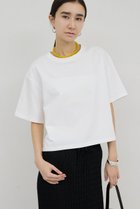 【ガリャルダガランテ/GALLARDAGALANTE】のクロップドTee 人気、トレンドファッション・服の通販 founy(ファニー) ファッション Fashion レディースファッション Fashion for Women トップス・カットソー Cut & Sew Tops シャツ・ブラウス・オフィスカジュアル Elegant Blouses & Button-Ups ロングTシャツ・Tシャツ Longline T-Shirts & Tees カットソー・ベーシックTシャツ Cut-and-Sewn Tops / Stretch Tees & Basics インナー Innerwear カットソー Cut and Sewn Top クロップド Cropped, Short Length コンパクト Compact, Small Size ショート Short, Short Length スリーブ Sleeve, Long Sleeve / Short Sleeve バランス Balance, Style Balance フィット Fit, Slim Fit 新作・新入荷 New Arrivals / New In thumbnail ホワイト|ID: prp329100004933042 ipo3291000000037026734