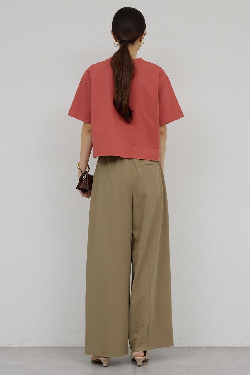 【ガリャルダガランテ/GALLARDAGALANTE】のクロップドTee 人気、トレンドファッション・服の通販 founy(ファニー) 　ファッション　Fashion　レディースファッション　Fashion for Women　トップス・カットソー　Cut & Sew Tops　シャツ・ブラウス・オフィスカジュアル　Elegant Blouses & Button-Ups　ロングTシャツ・Tシャツ　Longline T-Shirts & Tees　カットソー・ベーシックTシャツ　Cut-and-Sewn Tops / Stretch Tees & Basics　インナー　Innerwear　カットソー　Cut and Sewn Top　クロップド　Cropped, Short Length　コンパクト　Compact, Small Size　ショート　Short, Short Length　スリーブ　Sleeve, Long Sleeve / Short Sleeve　バランス　Balance, Style Balance　フィット　Fit, Slim Fit　新作・新入荷　New Arrivals / New In　other-4|ID: prp329100004933042 ipo3291000000037026743