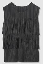 【アルアバイル/allureville】のプリーツフリンジプルオーバー 人気、トレンドファッション・服の通販 founy(ファニー) ファッション Fashion レディースファッション Fashion for Women トップス・カットソー Cut & Sew Tops キャミソール&ノースリーブ Camisoles & Sleeveless Tops シャツ・ブラウス・オフィスカジュアル Elegant Blouses & Button-Ups ロングTシャツ・Tシャツ Longline T-Shirts & Tees カジュアルプルオーバー・ニットトップス Pullovers & Knit Tops / Casual Pullovers カットソー・ベーシックTシャツ Cut-and-Sewn Tops / Stretch Tees & Basics キャミソール Camisole, Spaghetti Strap Top シンプル Simple, Minimal タンク Tank Top, Sleeveless Top バランス Balance, Style Balance フリンジ Fringe, Tassel プリーツ Pleats, Pleated ランダム Random, Irregular thumbnail ブラック|ID: prp329100004933047 ipo3291000000037026768