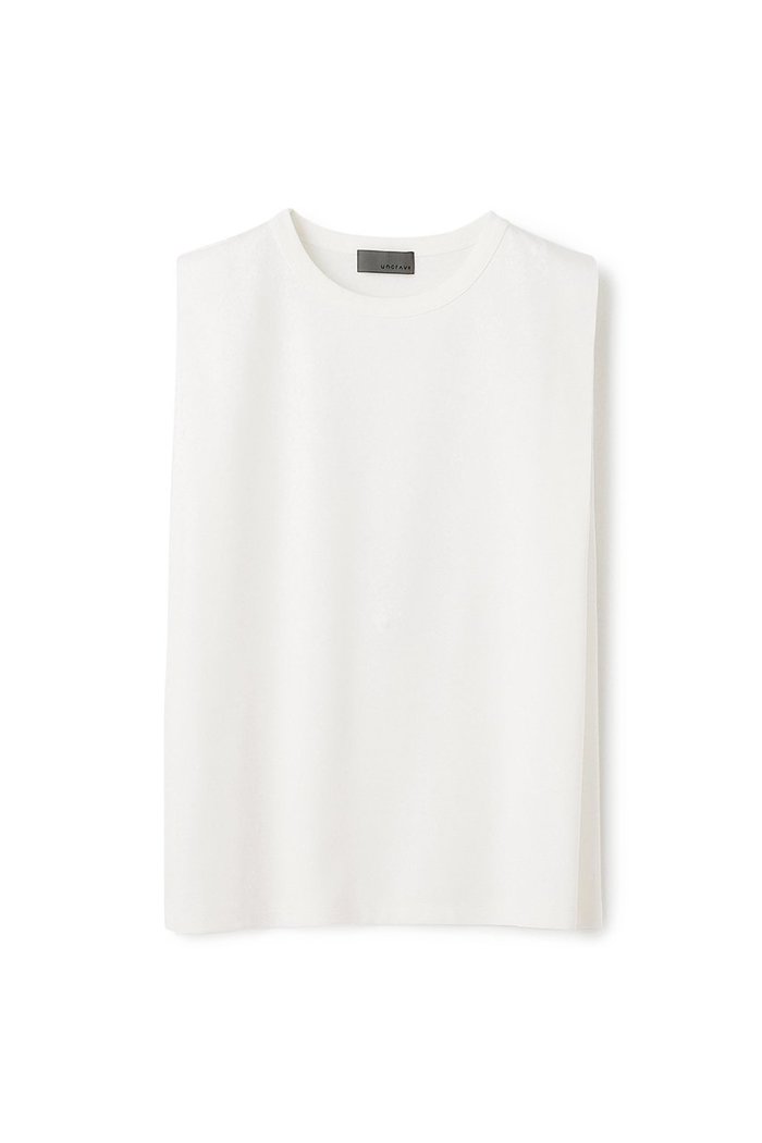 【アンクレイヴ/uncrave】のダブルフェイスジャージー ノースリーブカットソー インテリア・キッズ・メンズ・レディースファッション・服の通販 founy(ファニー) https://founy.com/ ファッション Fashion レディースファッション Fashion for Women トップス・カットソー Cut & Sew Tops キャミソール&ノースリーブ Camisoles & Sleeveless Tops シャツ・ブラウス・オフィスカジュアル Elegant Blouses & Button-Ups ロングTシャツ・Tシャツ Longline T-Shirts & Tees カットソー・ベーシックTシャツ Cut-and-Sewn Tops / Stretch Tees & Basics カットソー Cut and Sewn Top キャミソール Camisole, Spaghetti Strap Top ショルダー Shoulder, Shoulder Strap シルケット Silket, Silky Cotton タンク Tank Top, Sleeveless Top ダブル Double, Double-Breasted ノースリーブ Sleeveless, No-Sleeve フェイス Face, Facial Design 定番 Standard, Basic Item |ID: prp329100004933048 ipo3291000000037026780