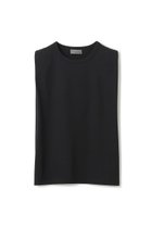 【アンクレイヴ/uncrave】のダブルフェイスジャージー ノースリーブカットソー 人気、トレンドファッション・服の通販 founy(ファニー) ファッション Fashion レディースファッション Fashion for Women トップス・カットソー Cut & Sew Tops キャミソール&ノースリーブ Camisoles & Sleeveless Tops シャツ・ブラウス・オフィスカジュアル Elegant Blouses & Button-Ups ロングTシャツ・Tシャツ Longline T-Shirts & Tees カットソー・ベーシックTシャツ Cut-and-Sewn Tops / Stretch Tees & Basics カットソー Cut and Sewn Top キャミソール Camisole, Spaghetti Strap Top ショルダー Shoulder, Shoulder Strap シルケット Silket, Silky Cotton タンク Tank Top, Sleeveless Top ダブル Double, Double-Breasted ノースリーブ Sleeveless, No-Sleeve フェイス Face, Facial Design 定番 Standard, Basic Item thumbnail ブラック|ID: prp329100004933048 ipo3291000000037026783
