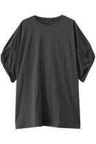 【ミズイロ インド/mizuiro ind】のroll up slv wide T Tシャツ 人気、トレンドファッション・服の通販 founy(ファニー) ファッション Fashion レディースファッション Fashion for Women トップス・カットソー Cut & Sew Tops シャツ・ブラウス・オフィスカジュアル Elegant Blouses & Button-Ups ロングTシャツ・Tシャツ Longline T-Shirts & Tees カットソー・ベーシックTシャツ Cut-and-Sewn Tops / Stretch Tees & Basics なめらか Smooth, Silky Texture ショート Short, Short Length スリーブ Sleeve, Long Sleeve / Short Sleeve ロールアップ Roll-Up, Cuffed Hem ワイド Wide, Wide Fit 夏 Summer 定番 Standard, Basic Item 春 Spring S/S・春夏 SS, Spring/Summer, Warm Season thumbnail c.gray|ID: prp329100004933053 ipo3291000000037026819