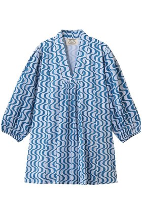 【エスゼット ブロックプリント/SZ Blockprints】のLARA DRESS WAVY チュニックドレス 人気、トレンドファッション・服の通販 founy(ファニー) ファッション Fashion レディースファッション Fashion for Women ワンピース Dresses フォーマル・パーティードレス・結婚式用ドレス Elegant & Casual Dresses チュニック Tunic Tops & Dresses おすすめ Recommended / Our Picks スリム Slim, Slim Fit チュニック Tunic, Long Top ドレス Dress, One-Piece プリント Print, Printed Pattern ボトム Bottoms, Lower Wear ワイド Wide, Wide Fit 夏 Summer 新作・新入荷 New Arrivals / New In 春 Spring S/S・春夏 SS, Spring/Summer, Warm Season |ID:prp329100004933057