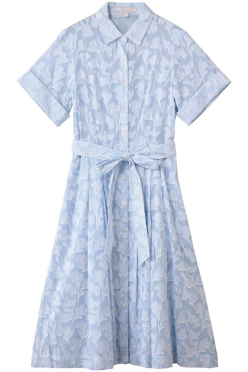 【ブルックス ブラザーズ/Brooks Brothers】のコットン ジャカード ショートスリーブシャツドレス 人気、トレンドファッション・服の通販 founy(ファニー) 　ファッション　Fashion　レディースファッション　Fashion for Women　ワンピース　Dresses　フォーマル・パーティードレス・結婚式用ドレス　Elegant & Casual Dresses　チュニック　Tunic Tops & Dresses　クラシカル　Classical, Vintage-Inspired　ジャカード／ジャガード　Jacquard, Woven Pattern　ストライプ　Stripe, Striped Pattern　チュニック　Tunic, Long Top　ドレス　Dress, One-Piece　新作・新入荷　New Arrivals / New In　 other-1|ID: prp329100004933072 ipo3291000000037026940