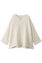 【プリスティン/PRISTINE】のシャドウチェックVネックフレアチュニック 人気、トレンドファッション・服の通販 founy(ファニー) ファッション Fashion レディースファッション Fashion for Women ワンピース Dresses チュニック Tunic Tops & Dresses エアリー Airy Texture チュニック Tunic, Long Top フレア Flare, Flared エレガント 上品 Elegant 夏 Summer 新作・新入荷 New Arrivals / New In 春 Spring S/S・春夏 SS, Spring/Summer, Warm Season thumbnail ナチュラル|ID: prp329100004933073 ipo3291000000037026951