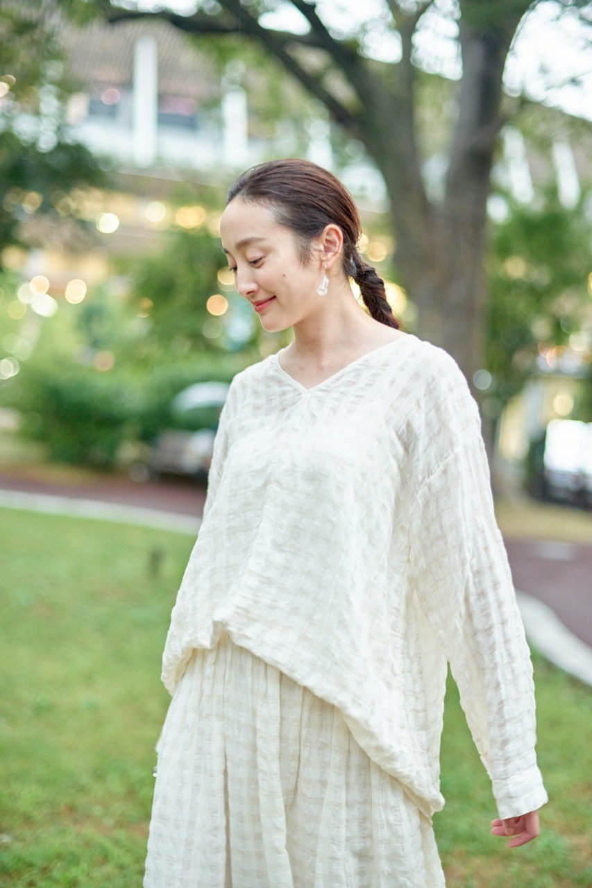 【プリスティン/PRISTINE】のシャドウチェックVネックフレアチュニック 人気、トレンドファッション・服の通販 founy(ファニー) 　ファッション　Fashion　レディースファッション　Fashion for Women　ワンピース　Dresses　チュニック　Tunic Tops & Dresses　エアリー　Airy Texture　チュニック　Tunic, Long Top　フレア　Flare, Flared　エレガント 上品　Elegant　夏　Summer　新作・新入荷　New Arrivals / New In　春　Spring　S/S・春夏　SS, Spring/Summer, Warm Season　other-7|ID: prp329100004933073 ipo3291000000037026960