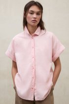 【エコアルフ/ECOALF】のISABEL シャツ / ISABEL SHIRT WOMAN 人気、トレンドファッション・服の通販 founy(ファニー) ファッション Fashion レディースファッション Fashion for Women トップス・カットソー Cut & Sew Tops シャツ・ブラウス・オフィスカジュアル Elegant Blouses & Button-Ups コレクション Collection, Seasonal Line ショート Short, Short Length スリーブ Sleeve, Long Sleeve / Short Sleeve ヴィンテージ Vintage Style 半袖 Short Sleeve, Half Sleeve 新作・新入荷 New Arrivals / New In thumbnail ピンク|ID: prp329100004933081 ipo3291000000037027007