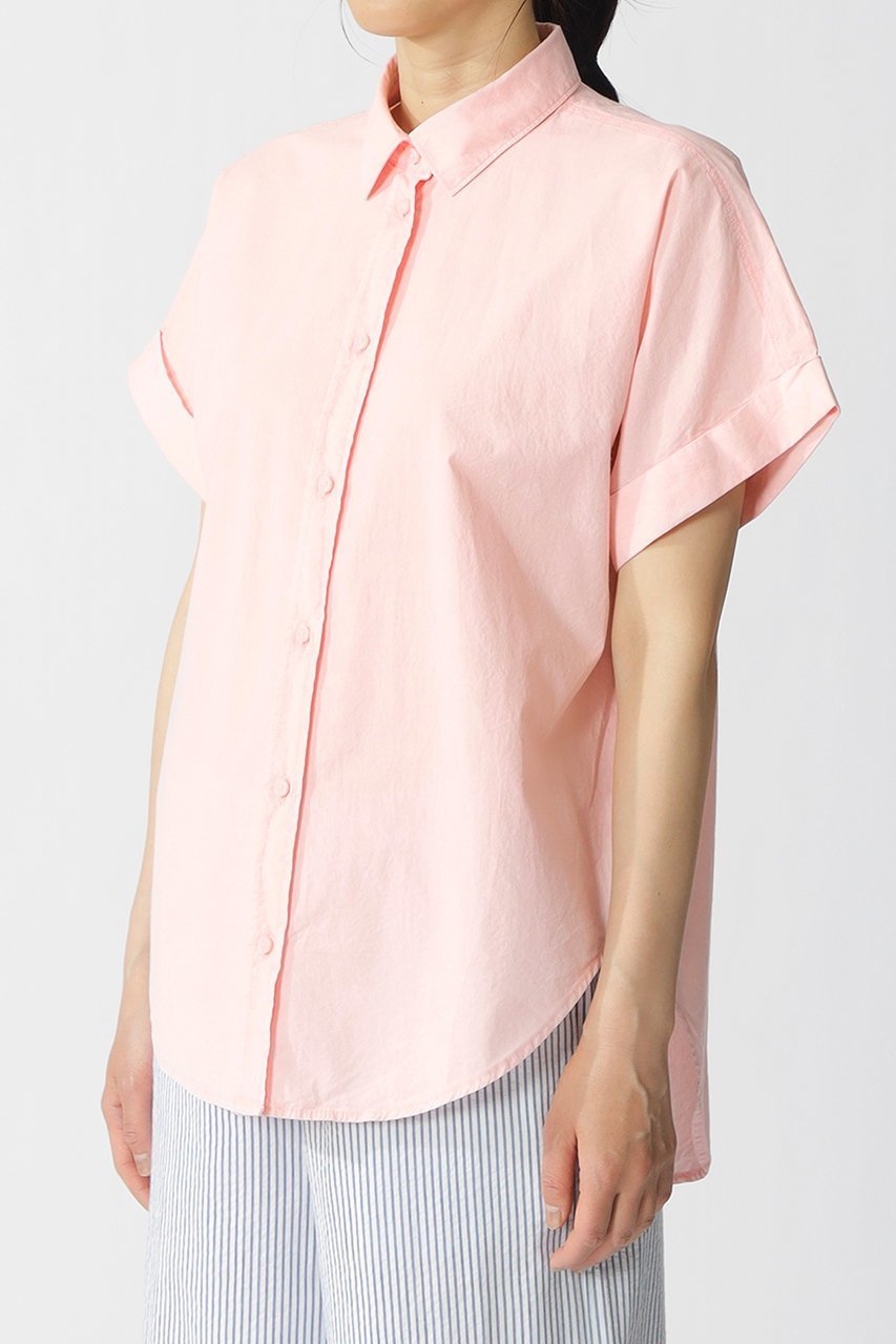 【エコアルフ/ECOALF】のISABEL シャツ / ISABEL SHIRT WOMAN 人気、トレンドファッション・服の通販 founy(ファニー) 　ファッション　Fashion　レディースファッション　Fashion for Women　トップス・カットソー　Cut & Sew Tops　シャツ・ブラウス・オフィスカジュアル　Elegant Blouses & Button-Ups　コレクション　Collection, Seasonal Line　ショート　Short, Short Length　スリーブ　Sleeve, Long Sleeve / Short Sleeve　ヴィンテージ　Vintage Style　半袖　Short Sleeve, Half Sleeve　新作・新入荷　New Arrivals / New In　other-3|ID: prp329100004933081 ipo3291000000037027010