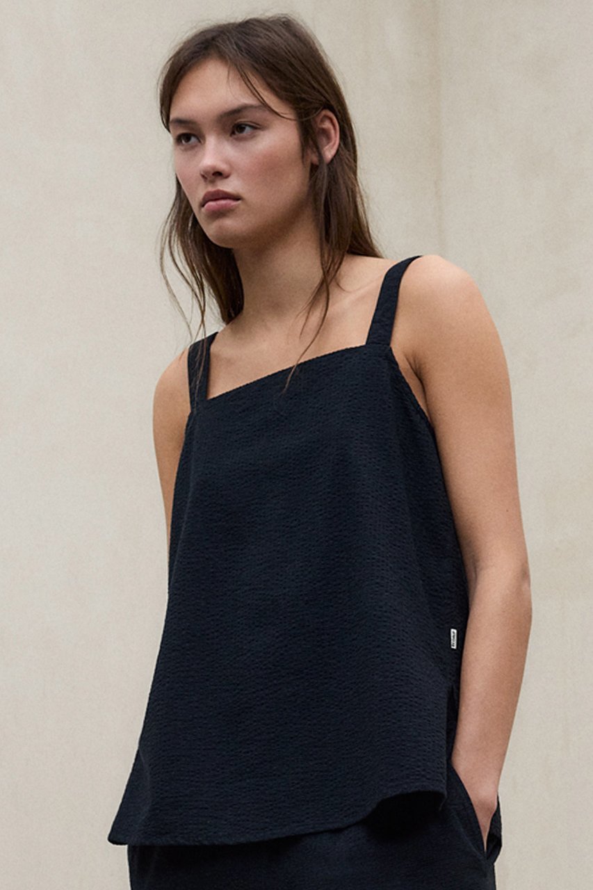 【エコアルフ/ECOALF】のARIA シャツ / ARIA SHIRT WOMAN 人気、トレンドファッション・服の通販 founy(ファニー) 　ファッション　Fashion　レディースファッション　Fashion for Women　トップス・カットソー　Cut & Sew Tops　キャミソール&ノースリーブ　Camisoles & Sleeveless Tops　シャツ・ブラウス・オフィスカジュアル　Elegant Blouses & Button-Ups　おすすめ　Recommended / Our Picks　オーガニック　Organic Cotton　キャミソール　Camisole, Spaghetti Strap Top　スクエア　Square, Square Shape　セットアップ　Set-Up, Coordinated Outfit　デコルテ　Décolleté, Neckline　ノースリーブ　Sleeveless, No-Sleeve　フィット　Fit, Slim Fit　リラックス　Relax, Relaxed Fit　レギュラー　Regular, Standard Fit　エレガント 上品　Elegant　新作・新入荷　New Arrivals / New In　 other-1|ID: prp329100004933082 ipo3291000000037027016