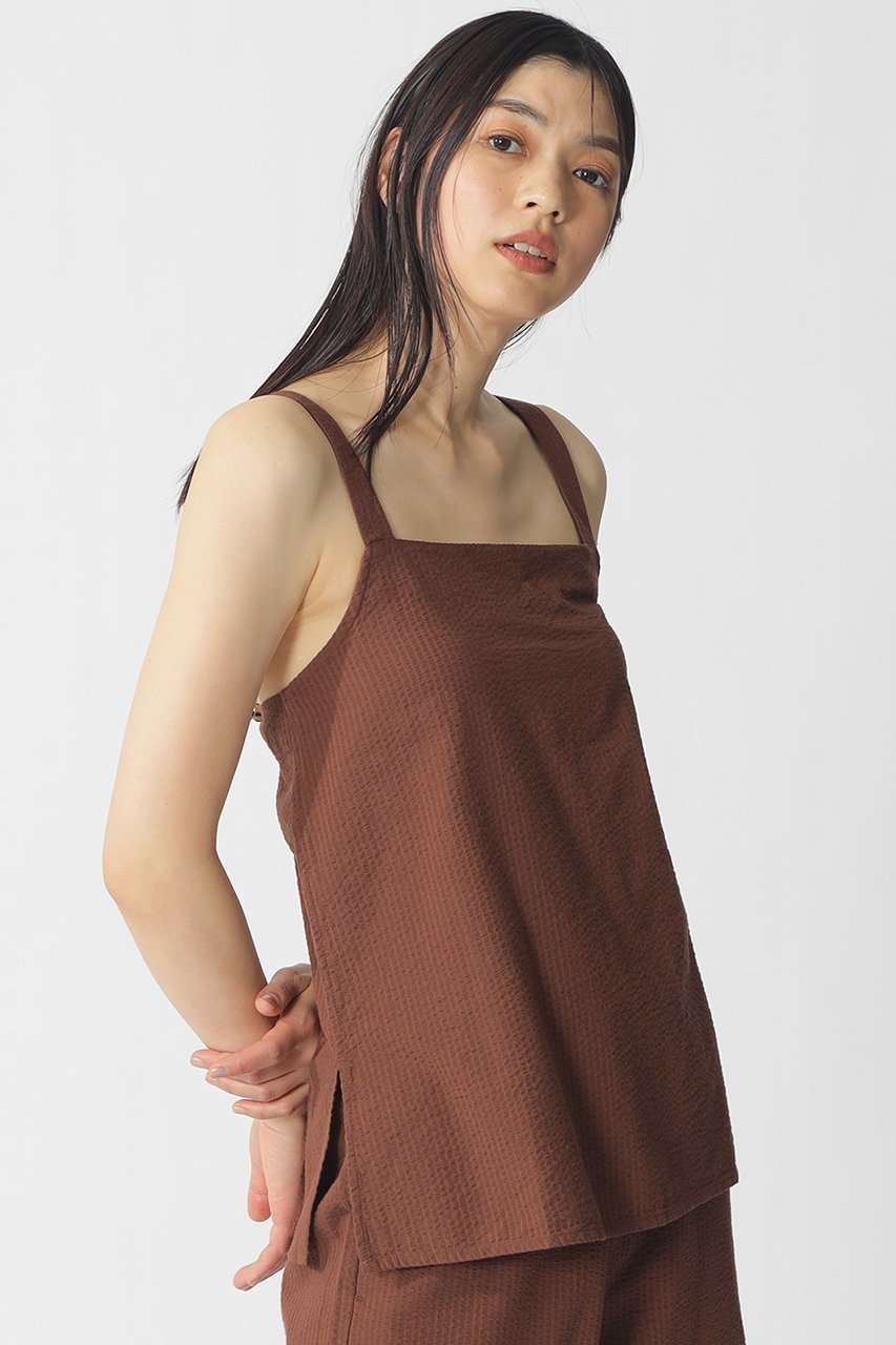 【エコアルフ/ECOALF】のARIA シャツ / ARIA SHIRT WOMAN 人気、トレンドファッション・服の通販 founy(ファニー) 　ファッション　Fashion　レディースファッション　Fashion for Women　トップス・カットソー　Cut & Sew Tops　キャミソール&ノースリーブ　Camisoles & Sleeveless Tops　シャツ・ブラウス・オフィスカジュアル　Elegant Blouses & Button-Ups　おすすめ　Recommended / Our Picks　オーガニック　Organic Cotton　キャミソール　Camisole, Spaghetti Strap Top　スクエア　Square, Square Shape　セットアップ　Set-Up, Coordinated Outfit　デコルテ　Décolleté, Neckline　ノースリーブ　Sleeveless, No-Sleeve　フィット　Fit, Slim Fit　リラックス　Relax, Relaxed Fit　レギュラー　Regular, Standard Fit　エレガント 上品　Elegant　新作・新入荷　New Arrivals / New In　other-2|ID: prp329100004933082 ipo3291000000037027020