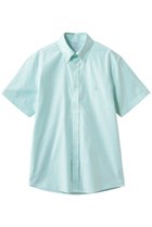 【ブルックス ブラザーズ/Brooks Brothers / MEN】の【MEN】ノンアイロン ストレッチオックスフォード GFロゴ シーズナルカラー ショートスリーブスポーツシャツ Regular Fit ライトグリーン|ID: prp329100004933084 ipo3291000000037027031