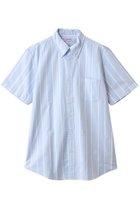 【ブルックス ブラザーズ/Brooks Brothers / MEN】の【MEN】コットン オックスフォード ストライプ ショートスリーブ フライデーシャツ 人気、トレンドファッション・服の通販 founy(ファニー) ファッション Fashion メンズファッション Fashion for Men ウォッシュ Washed Finish ショート Short, Short Length ストライプ Stripe, Striped Pattern スリーブ Sleeve, Long Sleeve / Short Sleeve バランス Balance, Style Balance ヴィンテージ Vintage Style 新作・新入荷 New Arrivals / New In thumbnail ライトブルー|ID: prp329100004933086 ipo3291000000037027041