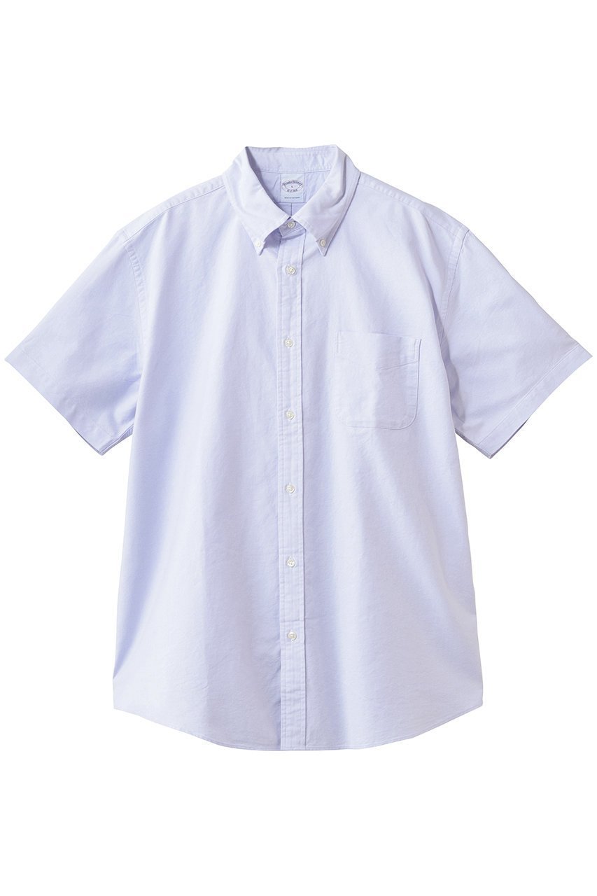 【ブルックス ブラザーズ/Brooks Brothers / MEN】の【MEN】コットン オックスフォード ショートスリーブ フライデーシャツ インテリア・キッズ・メンズ・レディースファッション・服の通販 founy(ファニー) 　ファッション　Fashion　メンズファッション　Fashion for Men　ウォッシュ　Washed Finish　ショート　Short, Short Length　スリーブ　Sleeve, Long Sleeve / Short Sleeve　バランス　Balance, Style Balance　ヴィンテージ　Vintage Style　新作・新入荷　New Arrivals / New In　ライトパープル|ID: prp329100004933088 ipo3291000000037027058