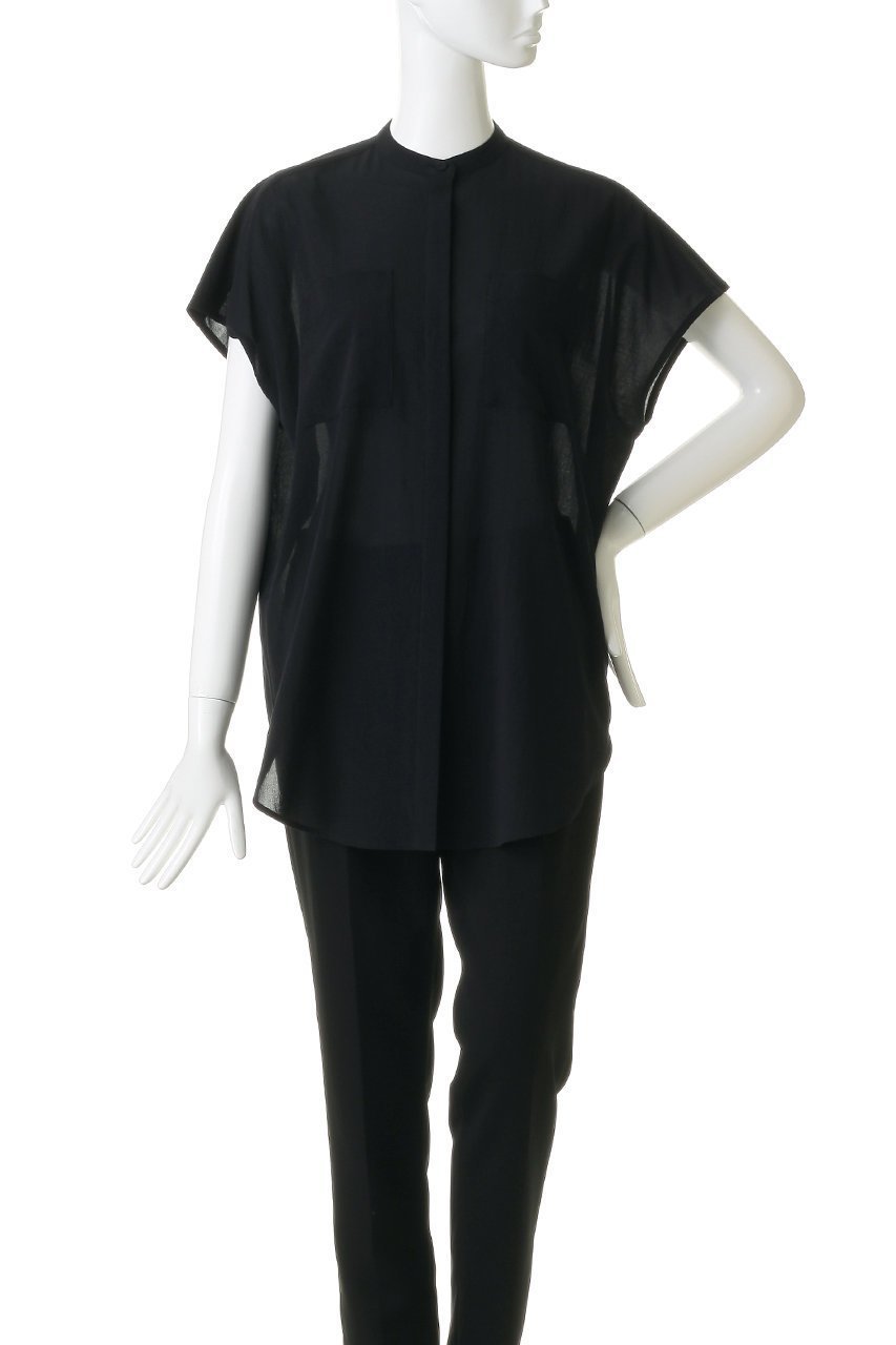 【ブルックス ブラザーズ/Brooks Brothers】のコットンボイル ダブルポケット リラックスフィット ノースリーブブラウス 人気、トレンドファッション・服の通販 founy(ファニー) 　ファッション　Fashion　レディースファッション　Fashion for Women　トップス・カットソー　Cut & Sew Tops　キャミソール&ノースリーブ　Camisoles & Sleeveless Tops　シャツ・ブラウス・オフィスカジュアル　Elegant Blouses & Button-Ups　エレガント 上品　Elegant　シアー　Sheer, See-Through　ダブル　Double, Double-Breasted　ノースリーブ　Sleeveless, No-Sleeve　フィット　Fit, Slim Fit　フラップ　Flap, Flap Pocket　フロント　Front, Front Design　ポケット　Pocket, Pocket Detail　ラウンド　Round, Round Neck　リラックス　Relax, Relaxed Fit　夏　Summer　新作・新入荷　New Arrivals / New In　other-2|ID: prp329100004933091 ipo3291000000037027078