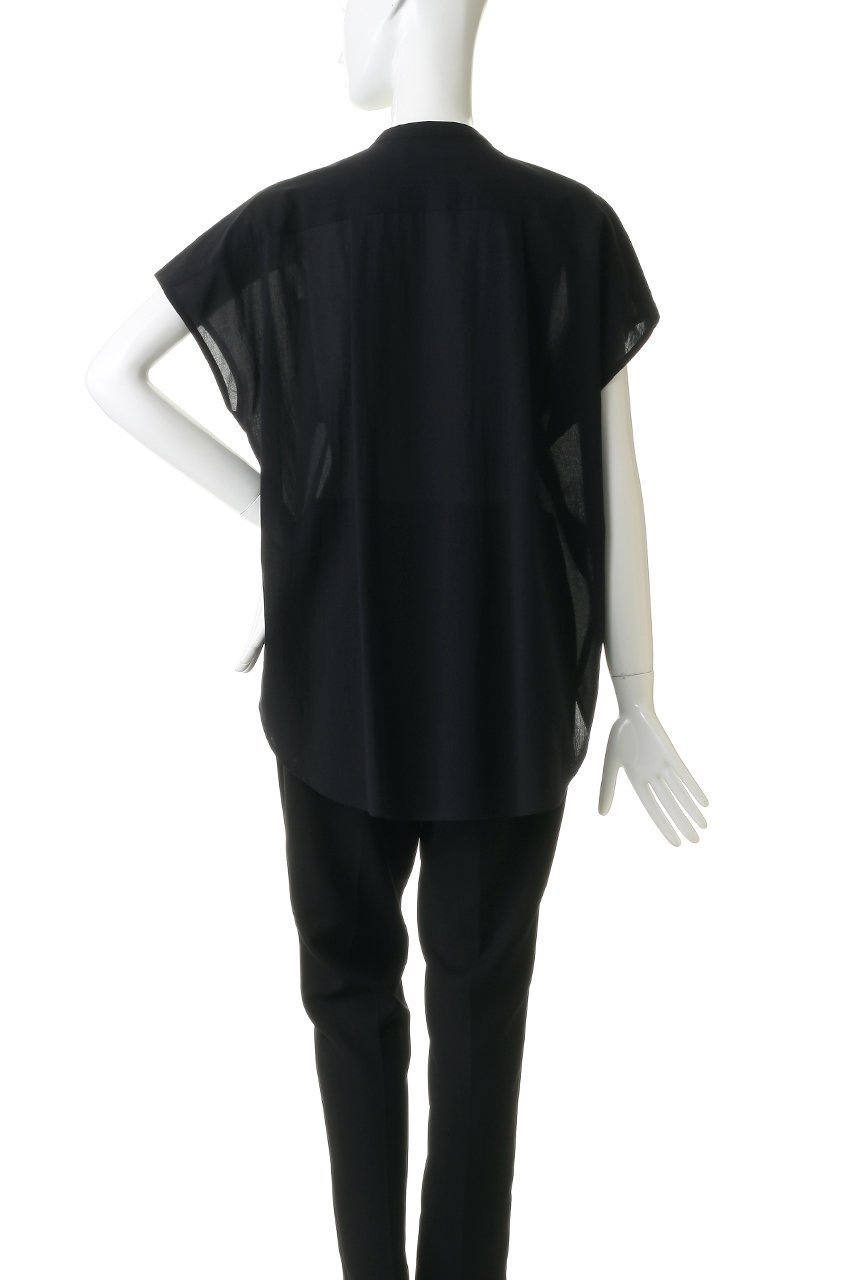 【ブルックス ブラザーズ/Brooks Brothers】のコットンボイル ダブルポケット リラックスフィット ノースリーブブラウス 人気、トレンドファッション・服の通販 founy(ファニー) 　ファッション　Fashion　レディースファッション　Fashion for Women　トップス・カットソー　Cut & Sew Tops　キャミソール&ノースリーブ　Camisoles & Sleeveless Tops　シャツ・ブラウス・オフィスカジュアル　Elegant Blouses & Button-Ups　エレガント 上品　Elegant　シアー　Sheer, See-Through　ダブル　Double, Double-Breasted　ノースリーブ　Sleeveless, No-Sleeve　フィット　Fit, Slim Fit　フラップ　Flap, Flap Pocket　フロント　Front, Front Design　ポケット　Pocket, Pocket Detail　ラウンド　Round, Round Neck　リラックス　Relax, Relaxed Fit　夏　Summer　新作・新入荷　New Arrivals / New In　other-4|ID: prp329100004933091 ipo3291000000037027082