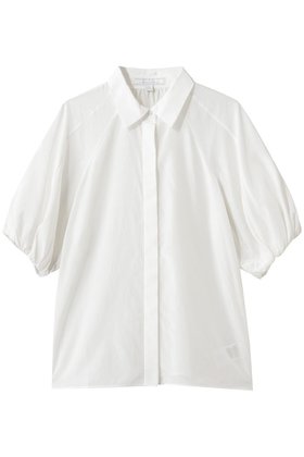 【ブルックス ブラザーズ/Brooks Brothers】のシルク/コットン バブルスリーブ ブラウス 大人の最旬トレンドファッション＆コーディネート founy(ファウニー) ファッション Fashion レディースファッション Fashion for Women トップス・カットソー Cut & Sew Tops シャツ・ブラウス・オフィスカジュアル Elegant Blouses & Button-Ups おすすめ Recommended / Our Picks エレガント 上品 Elegant ショート Short, Short Length シルク Silk, 100% Silk スリーブ Sleeve, Long Sleeve / Short Sleeve ハーフ Half, Half-Length フェミニン Feminine, Girly フレア Flare, Flared フロント Front, Front Design ボトム Bottoms, Lower Wear ポケット Pocket, Pocket Detail マニッシュ Mannish, Boyish ワイド Wide, Wide Fit 半袖 Short Sleeve, Half Sleeve 無地 Plain, Solid Color |ID:prp329100004933092