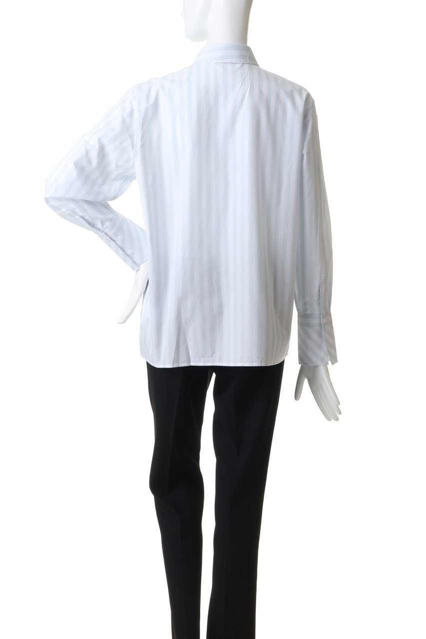 【ブルックス ブラザーズ/Brooks Brothers】のコットンポプリン リラックスフィット ダブルポケット ストライプシャツ 人気、トレンドファッション・服の通販 founy(ファニー) 　ファッション　Fashion　レディースファッション　Fashion for Women　トップス・カットソー　Cut & Sew Tops　シャツ・ブラウス・オフィスカジュアル　Elegant Blouses & Button-Ups　おすすめ　Recommended / Our Picks　なめらか　Smooth, Silky Texture　カフス　Cuff Design　クラシカル　Classical, Vintage-Inspired　シンプル　Simple, Minimal　ストライプ　Stripe, Striped Pattern　スリーブ　Sleeve, Long Sleeve / Short Sleeve　ダブル　Double, Double-Breasted　フィット　Fit, Slim Fit　ボックス　Boxy, Box Shape　ポケット　Pocket, Pocket Detail　モダン　Modern, Contemporary　リラックス　Relax, Relaxed Fit　ロング　Long, Long-Length　新作・新入荷　New Arrivals / New In　長袖　Long Sleeve, Full Sleeve　other-4|ID: prp329100004933094 ipo3291000000037027101